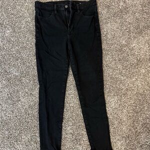American Eagle Black Skinny Jeans- 8 Short
